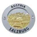 Magnet Münze Gold 63 x 63mm Salzburg