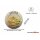 Magnet Münze Gold 63 x 63mm Salzburg