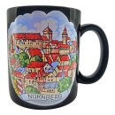 Nürnberg Tasse Schwarz mit Bild