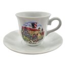 Kaffeehaferl mokka Tasse 6,5cm mit Teller