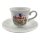Kaffeehaferl mokka Tasse 6,5cm mit Teller