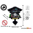Kühlschrankmagnet Alpen Kuckucksuhr Magnet  Urlaubserinnerung Mitbringsel Deko - Marienplatz