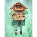 Kuckucksuhr Magnet Polyresin Kühlschrank Beige Haus Österreich Austria - Wien