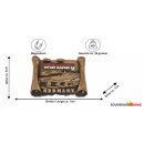 Metall Magnet Würzburg Schriftrolle Germany bronze