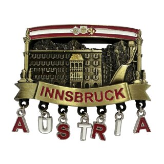 Magnet Innsbruck Austria - gold