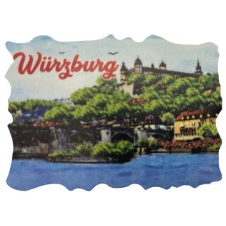 Polyresin Magnet Kühlschrank - Made in Italy - Würzburg