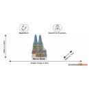 Köln Magnet Polyresin Dom