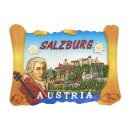 Salzburg Mozart Magnet Kühlschrankmagnet Polyresin Austria Österreich