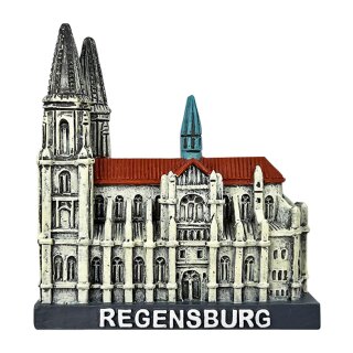 Kühlschrank Magnet Polyresin -  Regensburg Dom