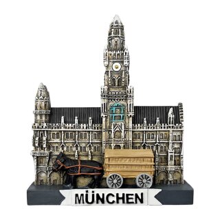 Kühlschrank Magnet Polyresin - München M1