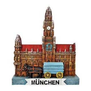 Kühlschrank Magnet Polyresin - München M2