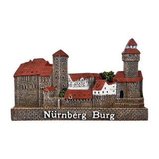 Kühlschrank Magnet Polyresin -  Nürnberg Burg