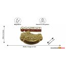 Metall Magnet Cochem Reichsburg Burg Skyline Gold Glanz