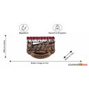 Kühlschrank Magnet Metall Bronze Retro Look -...