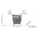 München Metallmagnet Friedensengel Bayern Wappen - Silber