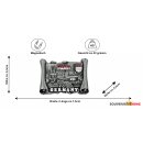 Premium Metall Magnet Massiv Köln Buch Silber