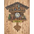 Kühlschrankmagnet Alpen Kuckucksuhr Magnet  Urlaubserinnerung Mitbringsel Deko - Strasbourg