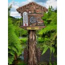Kühlschrankmagnet Alpen Kuckucksuhr Magnet  Wetterhaus Thermometer Deko - Rhein