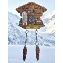 Kühlschrankmagnet Alpen Kuckucksuhr Magnet  Wetterhaus Thermometer Deko - Rhein