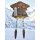 Kühlschrankmagnet Alpen Kuckucksuhr Magnet  Wetterhaus Thermometer Deko - Rhein