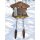 Kühlschrankmagnet Alpen Kuckucksuhr Magnet  Wetterhaus Thermometer Deko - Rhein