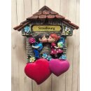 Kühlschrankmagnet Alpen Kuckucksuhr Magnet LiebespaarMitbringsel Deko - Strasbourg