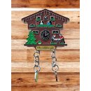 Kühlschrankmagnet Alpen Kuckucksuhr Magnet Reisemagnet Mitbringsel Metall - Oberammergau