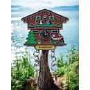 Kühlschrankmagnet Alpen Kuckucksuhr Magnet Reisemagnet Mitbringsel Metall - Dinkelsbühl