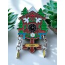 Kühlschrankmagnet Alpen Kuckucksuhr Magnet  Reisemagnet Mitbringsel Metall - Lindau