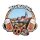 MDF Holz Magnet Fotomagnet Souvenir Bier Breze Regensburg