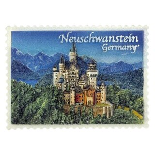 Magnet Schloss Neuschwanstein in den Alpen