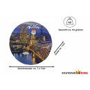 Köln Rundmagnet mit Dom Panorama Rheinbrücke...
