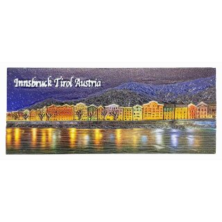Innsbruck Magnet mit Stadtpanorama und Bergkulisse XXL