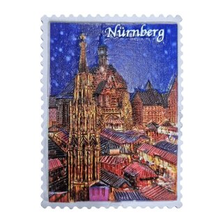 Poyresin Magnet Nürnberg - Weihnachtsmrkt Magnet