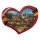 Magnet Herzmotiv mit Altstadt Panorama und Domansicht