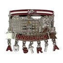 Magnet Innsbruck Austria - silber glänzend