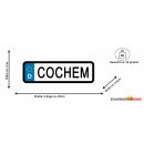 Blechschild Metall Klein - Cochem KFZ 26 x 7 cm