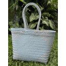 Badetasche Einkaufskorb große Strandtasche Familie Beach Bag Groß - Türkis Weiß Schwarz