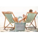 Badetasche Einkaufskorb große Strandtasche Familie Beach Bag Groß - Weiß Schwarz Grün