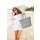 Badetasche Einkaufskorb große Strandtasche Familie Beach Bag Groß - Weiß Schwarz Grün