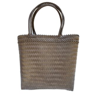 Badetasche Einkaufskorb große Strandtasche Familie Beach Bag Groß - Braun