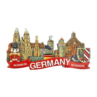 Kühlschrankmagnet Magnet Polyresin Nürnberg