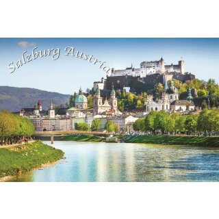 Fotomagnet Foto Magnet Kühlschrankmagnet - Salzburg Austria