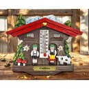 Kühlschrankmagnet Alpen Kuckucksuhr Magnet  Wetterhaus Thermometer Deko - Cochem