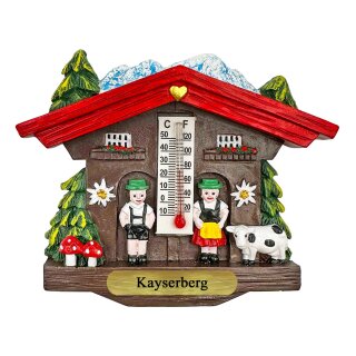 Kühlschrankmagnet Kuckucksuhr Magnet Haus Pilze Kuh Berge - Kaysersberg