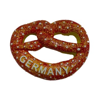 Kühlschrankmagnet Magnet Polyresin Breze Brezel - Germany Glänzend