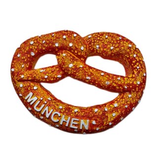 Kühlschrankmagnet Magnet Polyresin Breze Brezel - München