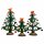 Tannenbaum Holz, Schmuck 3 fach - 25cm