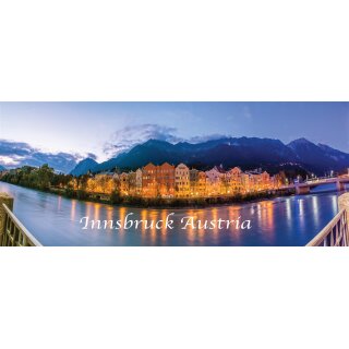 Großes ca. 130cm x 55cm Foto Magnet Innsbruck