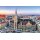 Fotomagnet Foto Magnet Kühlschrankmagnet -  München Skyline Marienplatz